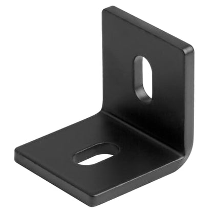 10 PCS 2" x 1-7/8" Heavy Duty L Bracket, Slotted Corner Brace, 3/16" Thick - size: 2" x 2" x 1-7/8"