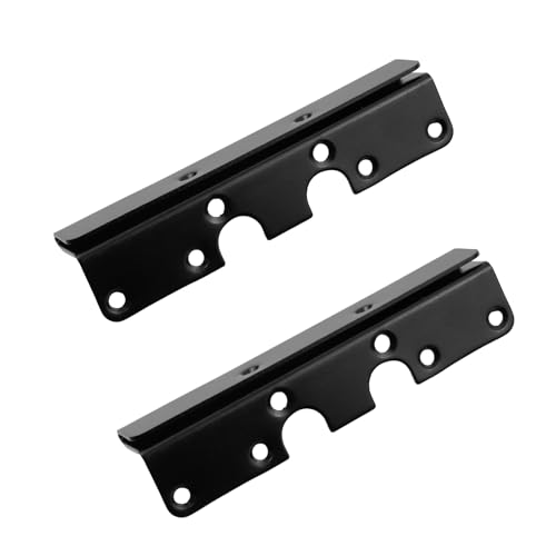 Wood Bed Rail Hook Plates,Heavy Duty Bed Rail Fittings with Screws for Connecting Wood and Headboards,Bed Frame Brackets Replacement Bed Parts,Brackets - size: Bracket