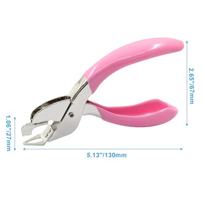 Handheld Staple Removers, Blue & Pink, 2Pcs - color: Blue & Pink