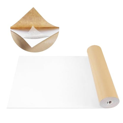 FONUNO Neoprene Foam Padding with Adhesive Closed Cell Foam, White - color: White, size: 12" Wide x 118" Long x 1/16" Thick
