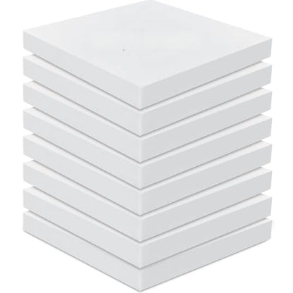 Frienda 8 Pack 3" x 20" x 20" Upholstery High Density Craft Foam - size: 3" x 20" x 20"
