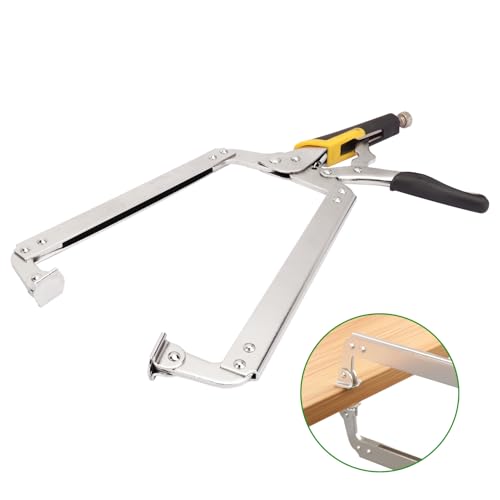3 Pack 18 Inch C-Clamp Locking Pliers with Swivel Pads - size: 3 Pack 18 Inch with rubber handle