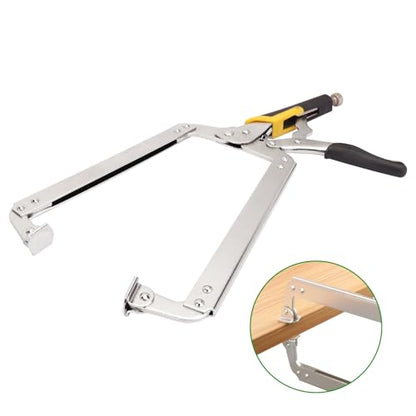 3 Pack 18 Inch C-Clamp Locking Pliers with Swivel Pads - size: 3 Pack 18 Inch with rubber handle