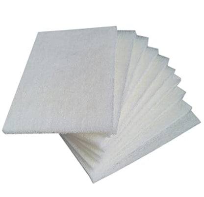 Tonmp 10 Pack 6" x 9" Superfine General Purpose Scuff Pads for Scuffing, Scouring, Sanding, Paint - Surface Preparation Automotive Car Auto Body Woodworking (White -2000 Grit) - color: White -2000 Grit