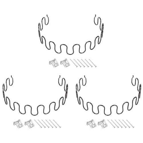 uxcell 3Sets Upholstery Spring Replacement Kits 21.65" Sagging Cushions
