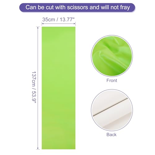PATIKIL PU Faux Leather Fabric Nappa Grain 0.4 Yards Length 54"x14"x0.04" Soft Synthetic Leather Material Sheets 1mm Thick for Bags DIY Crafts, Light Green - color: Light Green, size: 54"x14"x0.04"