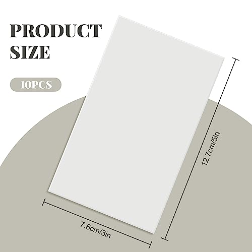 Frienda 10 Pcs Self Adhesive Rubber Wall Outlet Cover