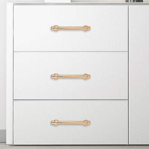 10 Pack 3.75 Inch Kitchen Cabinet Handles Champagne Bronze Cabinet Pulls Zinc Alloy Drawer Pulls Kitchen Hardware - color: Champagne Bronze, size: 3-3/4'' Hole Center(96mm)