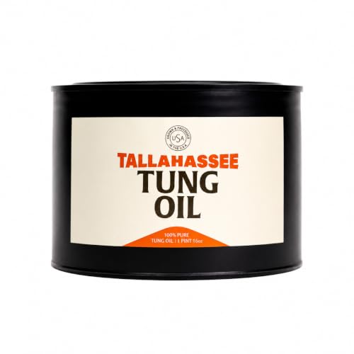 – The Only American-Made Tung Oil | 100% Pure, Hexane-Free, Food-Safe Finish | The Freshest Oil, 16 oz - size: 16 Ounce