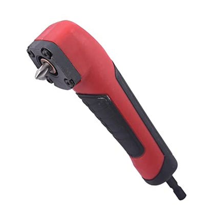 Right Angle Drill Attachment, 90 Degree Electric Screwdriver Adapter