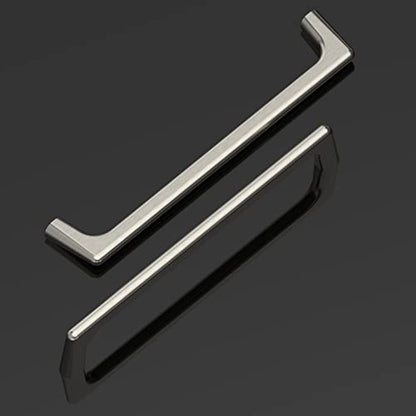 Amerdeco 10 Pack Brushed Satin Nickel Cabinet Pulls 7.5 Inch(192MM) Hole Centers Kitchen Cabinet Handles Hardware Kitchen Handles for Cabinets Cupboard Handles Drawer Pulls ZH0041 - color: Brushed Satin Nickel, size: 7.5" hole center