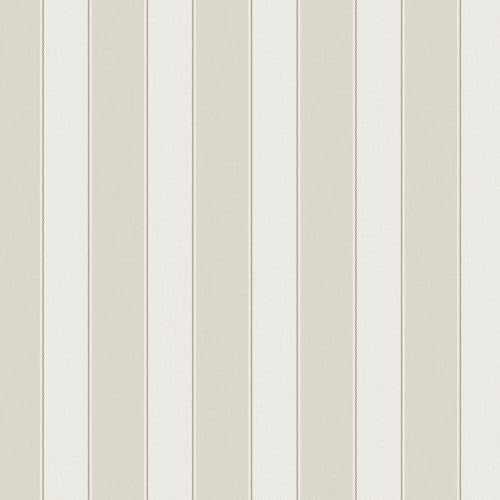 Striped Wallpaper Peel and Stick Neutral Self-Adhesive Removable Waterproof Wallpaper for Bedroom Kitchen Bathroom (Neutral, 17.32"x 118.11") - color: Neutral, size: 17.32"x 118.11"