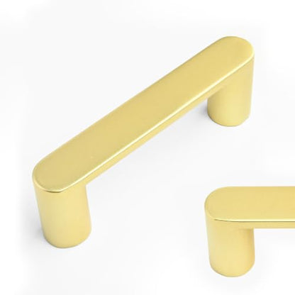 Amerdeco 10 Pack ZH0005MGP Brushed Gold Cabinet Pulls 3" - color: Brushed Gold, size: 3" hole center