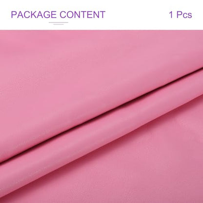DMiotech 1 Pack 14 Inch x 53 Inch Faux Leather Sheet Furniture Cover Napa Skin Pink PU Leather Roll for Handmade DIY Craft Projects - color: Pink