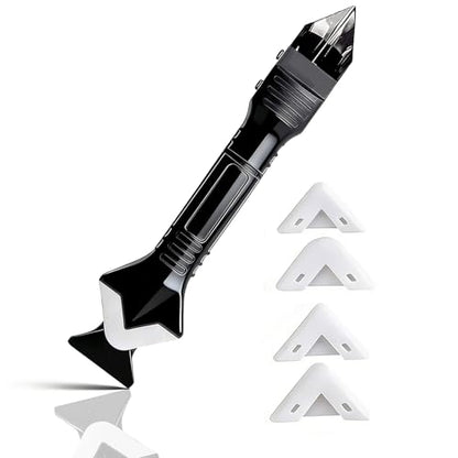 Caulk Remover Tool set 3 in 1，Silicone Caulking Sealant Smoothing