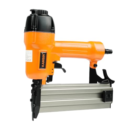 F50A Pneumatic Brad Nailer, 18 Gauge Finish Nailer with Safety