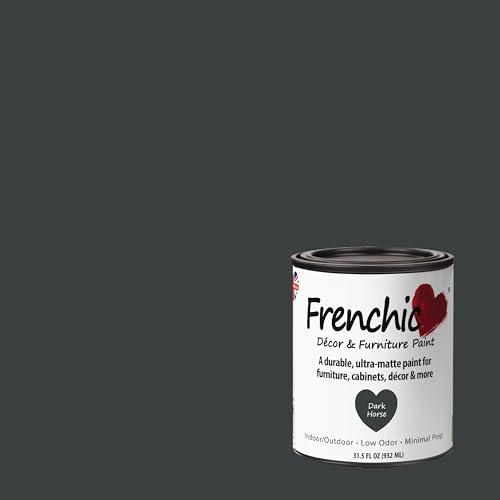 Frenchic Ultra Matte No-Prep Chalk Furniture Paint, Dark Horse - color: Dark Horse