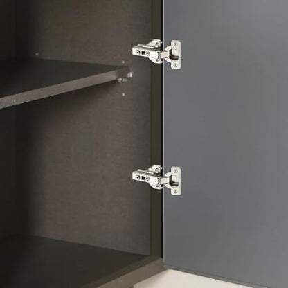 105 Degree Concealed Kitchen Cabinet Hinges,Full Overlay,4 Packs(2 Pairs)
