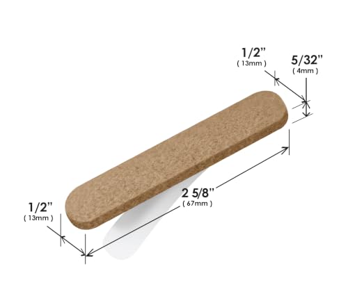 Slipstick GorillaFelt Premium Felt Furniture Pads/Floor Protector Variety Pack (37 Pieces) Self Stick Furniture Felt Protection Pads, Safe on All Hard Surfaces, Beige - size: Assorted 37 PCS Beige