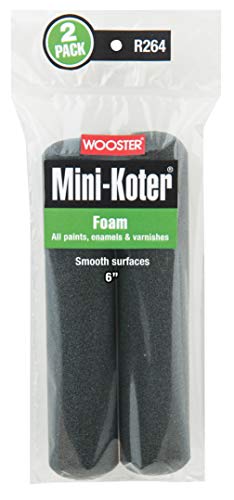 Wooster R264-6 Mini-Koter Foam Paint Roller Cover 6" 2-Pack