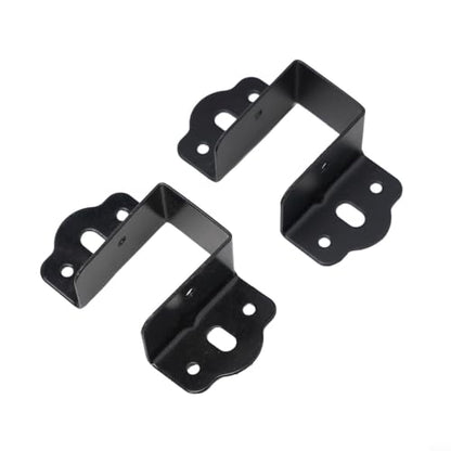Bed Frame Center Support Brackets, Bed Frame Brackets Adapter U-Shape Bed Supporters Hardware For Headboard And Footboard(32mm) - size: 32mm