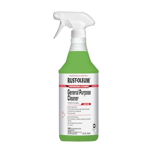 Rust-Oleum Professional Cleaners General Purpose Cleaner | Trigger Spray 32 oz Carafe Bottle | Professional Strength | Ready to Use - size: 32 Fl Oz (Pack of 1)