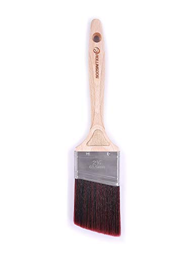 ROLLINGDOG 2.5 Inch Angled Paint Brushes for Walls (2 Pack) - color: Pack of 2