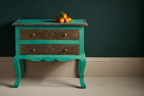 Annie Sloan Wall Paint (Knightsbridge Green, 4 Fl Oz Tester) - color: Knightsbridge Green, size: 4 Fl Oz (Pack of 1)