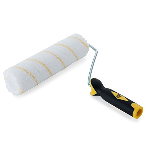 Bates- Paint Roller Kit, 9 Inch Roller Frame with 2 Microfiber Roller Covers, for Walls, Ceilings, Floors, and Home Painting (Pack of 2) - size: 3 Pcs (Pack of 2)