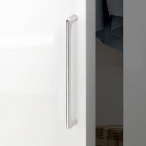 10 Pack 5 inch Brushed Satin Nickel Kitchen Cabinet Handles - color: Brushed Satin Nickel, size: 5 inch Hole Center