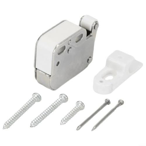 Spring Loaded Touch Latch For Cabinet Doors, Push Lock Catch Mechanism