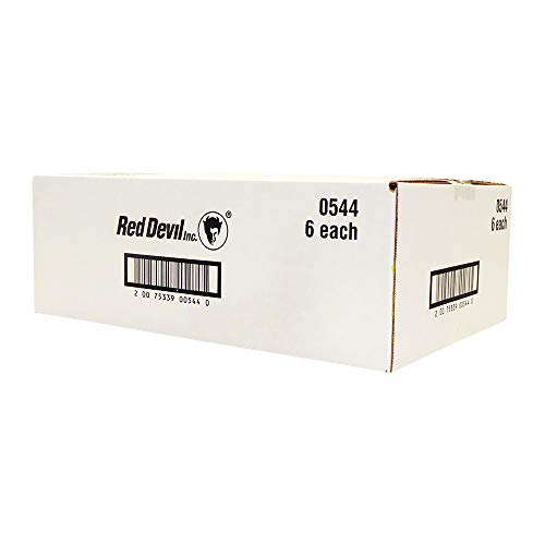Red Devil 0544 ONETIME Lightweight Spackling, 1 Quart, Made in USA - size: Pack of 6, style: 1 Quart