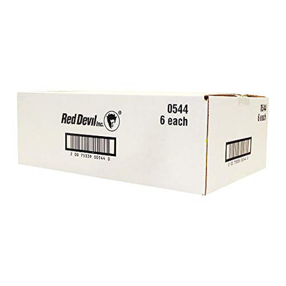 Red Devil 0544 ONETIME Lightweight Spackling, 1 Quart, Made in USA - size: Pack of 6, style: 1 Quart