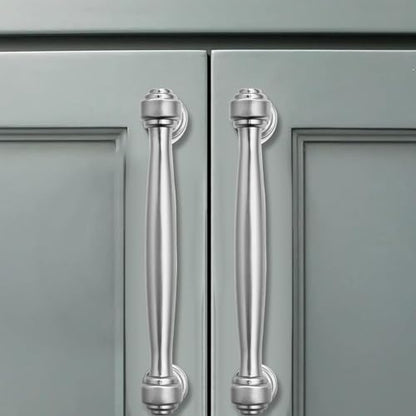 2 Pack 3-1/2inch(89mm) Center to Center Brushed Satin Nickel Cabinet Pulls Handles for Cabinets Cupboard Solid Heavy Duty Drawer Handles Dressers Kitchens bedrooms - color: Brushed Satin Nickel, size: 3-1/2inch(89mm) Center to Center