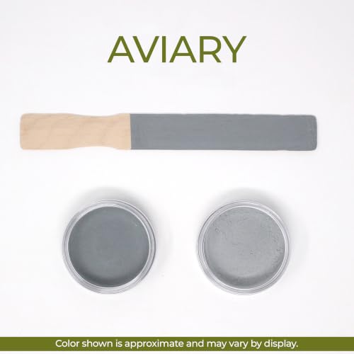 Miss Mustard Seed's Milk Paint for Furniture, Cabinets & Wood, Aviary, Sample - color: Aviary, size: 1 Ounce (Pack of 1)