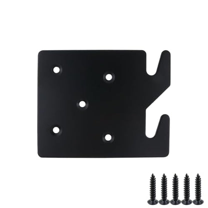 Heavy Duty Wood Bed Rail Hook Plates, Headboards and Foot-Boards with Screws, Bed Rail Fitting Bracket for Beds Frames, 4.2"x3.4"(LxW) - size: 4.2"x3.4"/107x86mm(LxW)