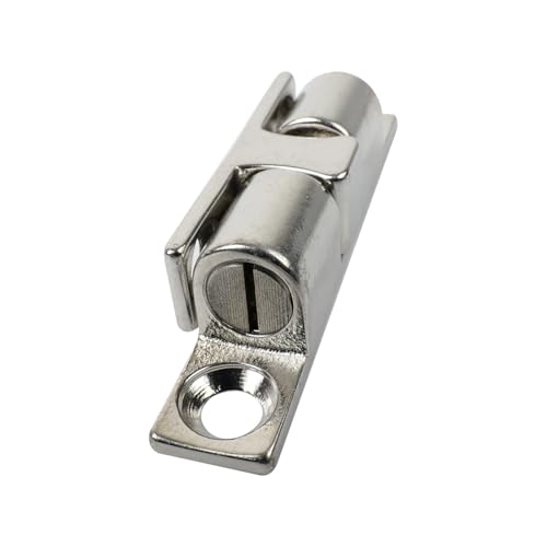 2Pcs Cabinet Door Catch, Solid Stainless Steel Adjustable Ball Tension Roller Catch Cabinet Door Double Ball Tension Catch with Screws for Ship Yacht RV (43MM) - size: 43MM