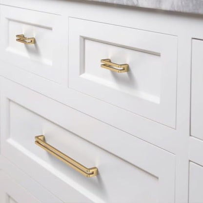 10 Pack Champagne Bronze Cabinet Pulls 3 Inch(76mm) Honey Bronze Kitchen Cupboard Handles Solid Heavy Duty Zinc Alloy Drawer Pulls - color: Champagne Bronze, size: 3" Hole Center