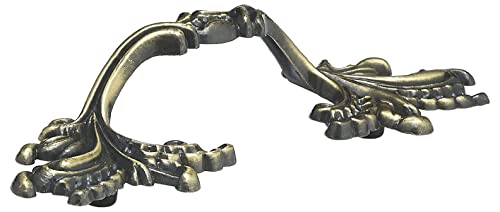 Richelieu | Provence 3-inch (76 mm) Antique English Arched Cabinet Pull - color: Antique English, size: 3-in