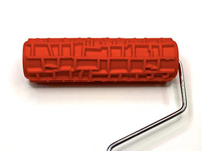 Decorative Art Texture Roller - 7" Roller (Cobblestone Pattern) - color: Cobblestone Pattern