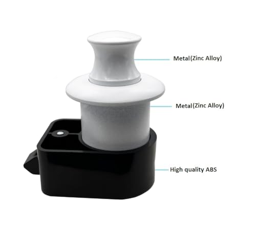 Upgraded 5 Sets Metal Push Button Latch Rv Compartment Latch Push Catches Knob for RV Camper Caravan Yacht Boat (White) - color: White