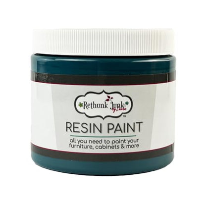 Rethunk Junk Resin Paint - 16 floz (Denim Blue) - color: Denim Blue