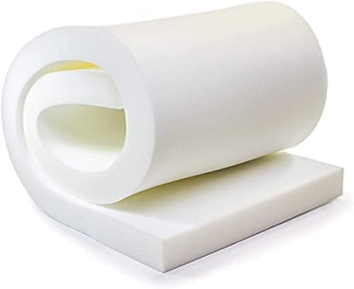 AK Trading CO. Professional 3" Thick, 18" Wide X 72" Long Regular Density Upholstery Foam, White - size: 3" H x 18" W x 72" L