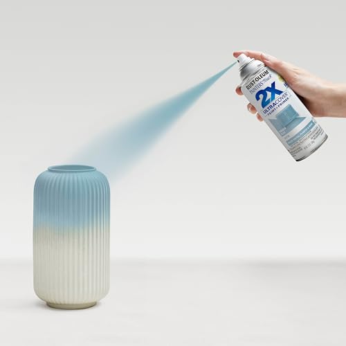 Rust-Oleum 334088-6PK Painter's Touch 2X Ultra Cover Spray Paint, 12 oz, Satin French Blue, 6 Pack - color: Satin French Blue, size: 12 Ounce (Pack of 6)