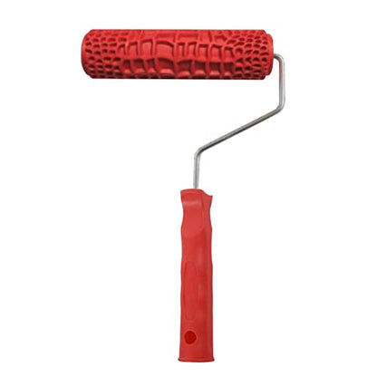 7'' Texture Roller, Classic Brick Pattern Embossed Paint Roller