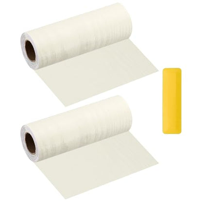 HARFINGTON Wood Grain Repair Tape 6" x16ft Self-Adhesive Repair Patch - color: Beige Wood, size: 6" x 16ft