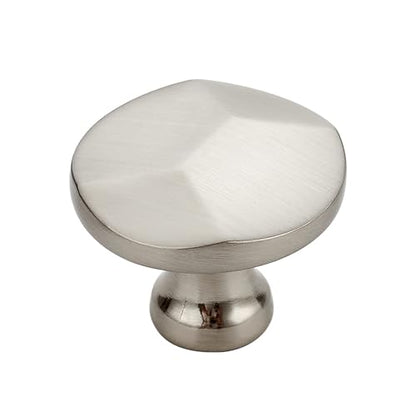 Ravinte Brushed Nickel Round Cabinet Hardware Knobs,Zinc Knobs,25 Pack - color: Brushed Nickel