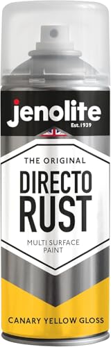 JENOLITE Directorust Gloss Finish Aerosol, Yellow 1x13.5oz - color: Canary Yellow
