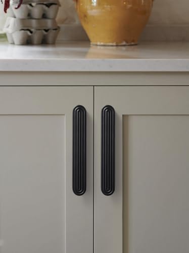 Cabinet Pulls Black 6.3" Hole Center 5 Pack - color: Black, size: 6-5/16"(160mm) Hole Center