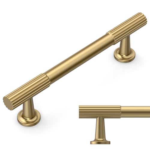 Amerdeco 10 Pack Champagne Bronze Cabinet Pulls 3.75" - color: Champagne Bronze, size: 3.75"/96MM